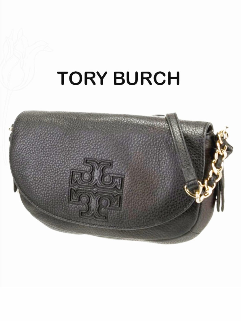 Tory Burch Harper Leather Crossbody bag